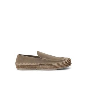 Loewe X Paula`S Ibiza Men Rio Suede And Raffia Loafers